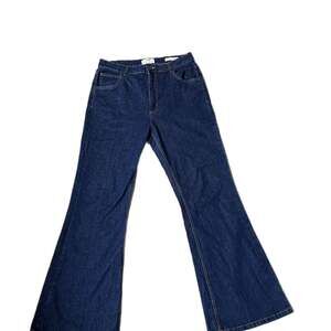 Cotton On Stretch Bootcut Flare Jean in Deepwater Blue Denim